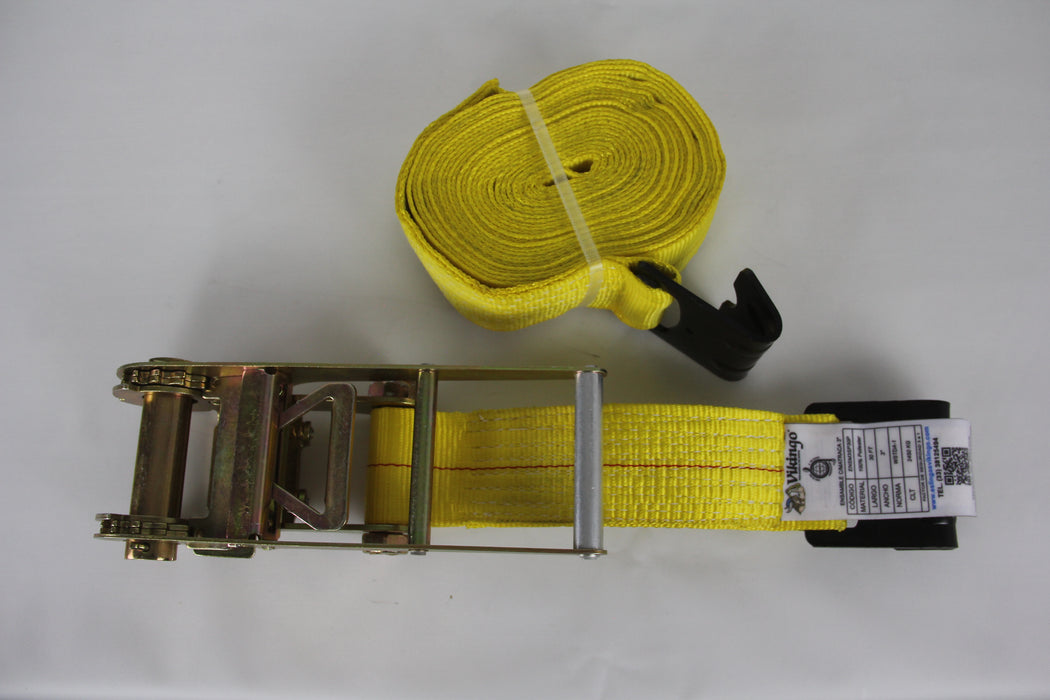 ENSAMBLE CON MATRACA/GANCHO PLANO 3"