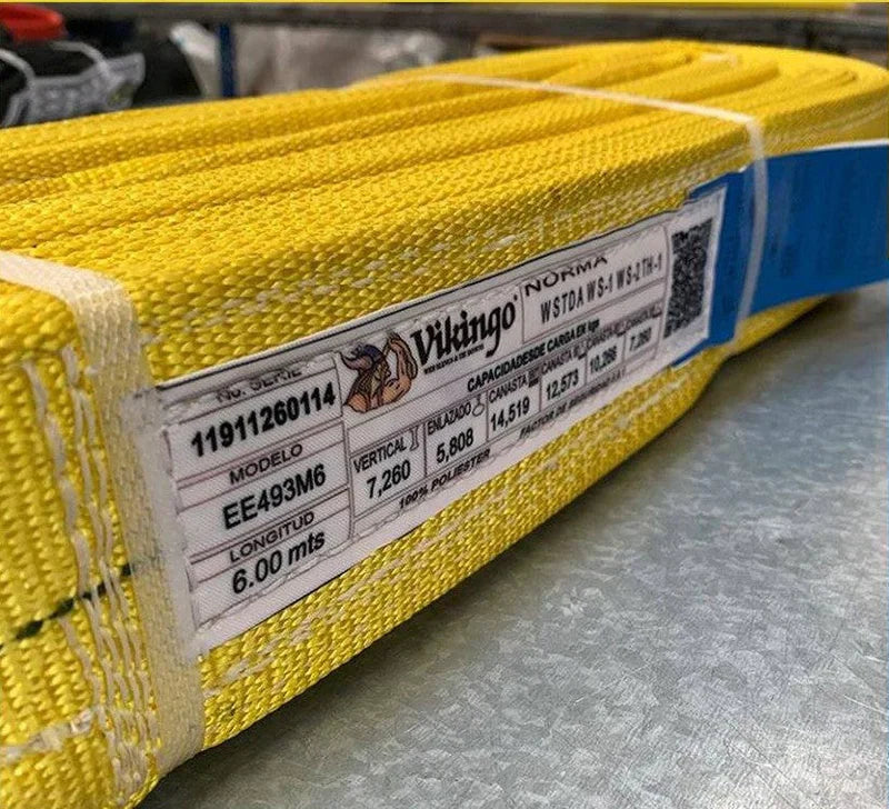 Eslingas planas a medida en México: cuándo conviene fabricarlas para tu operación