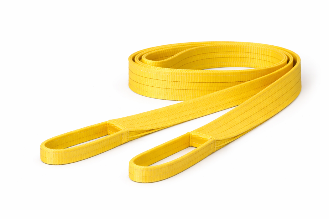 2-PLY EYE TO EYE SLING, 8" BAND WIDTH